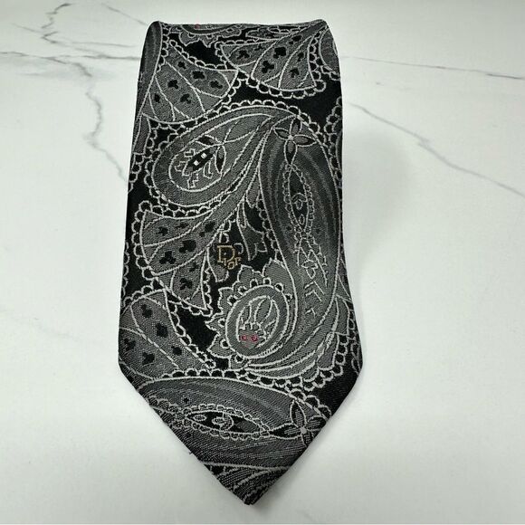 Christian Dior Designer Tie - Picture 1 of 3
